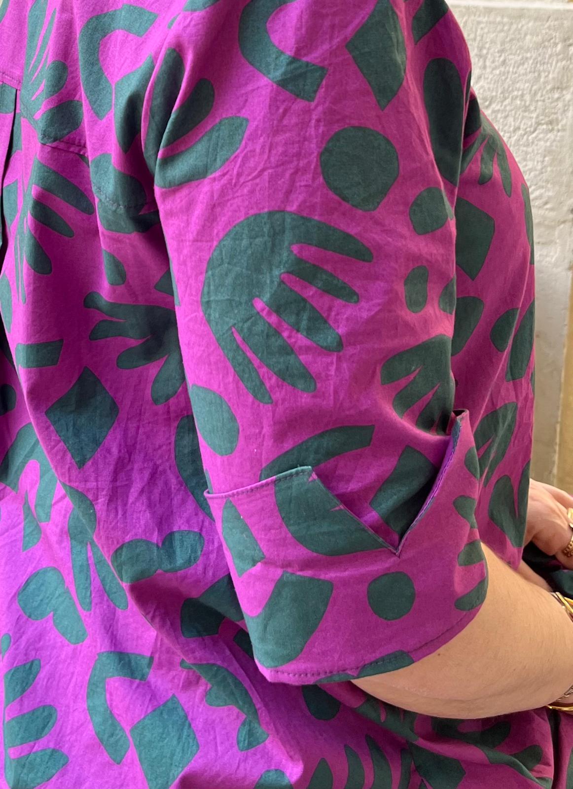 Patron couture: REDIKA, chapitre II : La chemise/robe - Format PDF
